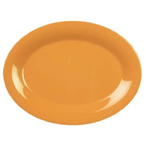 G.E.T. Enterprises Melamine Oval Serving Platter/Dinner Plates 11pcs - Picture 1 of 7